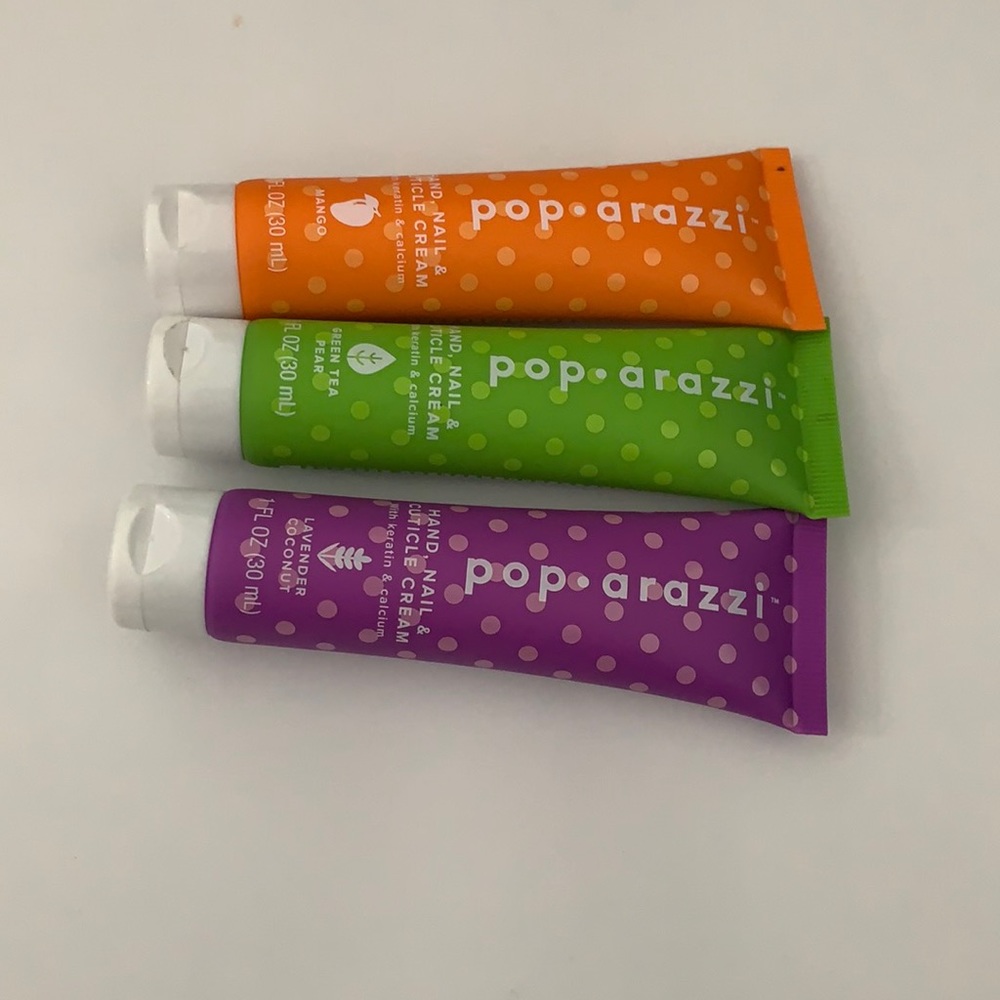 Poparazzi hand nail cuticle treatment set of 3